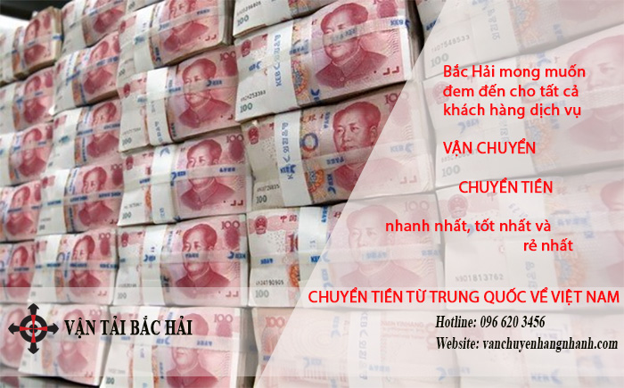 Chuyển tiền Trung Quốc sang Việt Nam