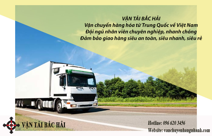 Vận chuyển hàng từ Việt Nam sang Trung Quốc