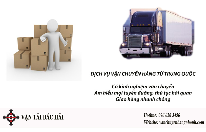 Vận tải Bắc Hải - Chuyển hàng Trung Quốc đường bộ