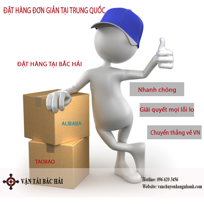 Đặt hàng ở Trung Quốc