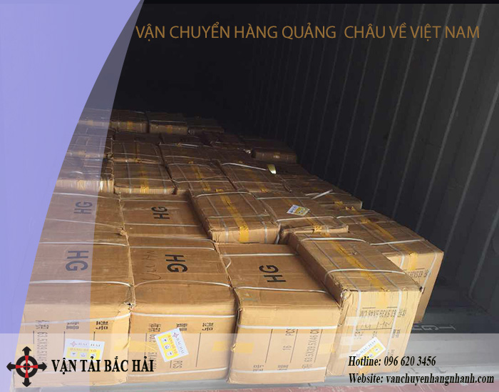 Dịch vụ chuyển hàng từ Quảng Châu về Việt Nam