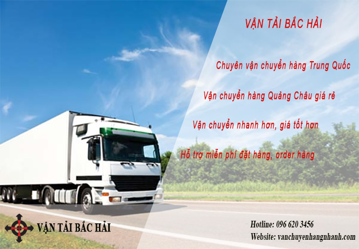 Dịch vụ chuyển hàng Quảng Châu Bắc Hải