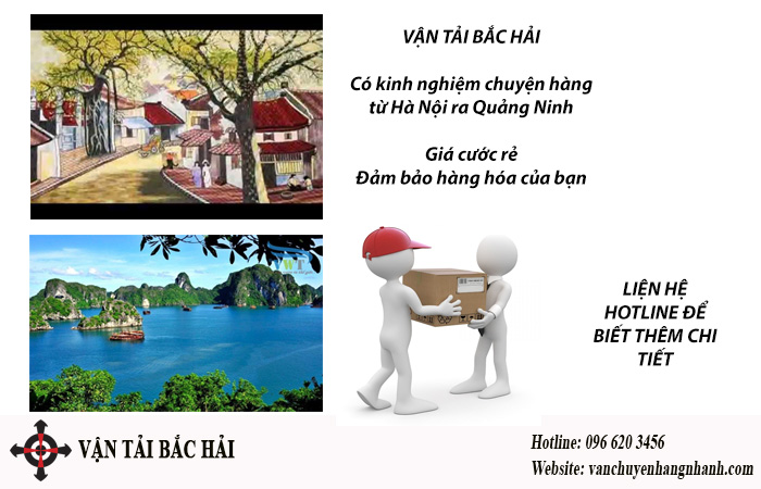 Vận chuyển hàng từ Hà Nội ra Quảng Ninh