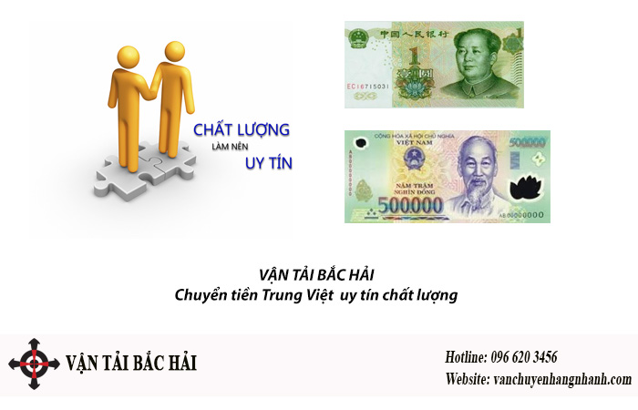 Nơi chuyển tiền sang Trung Quốc