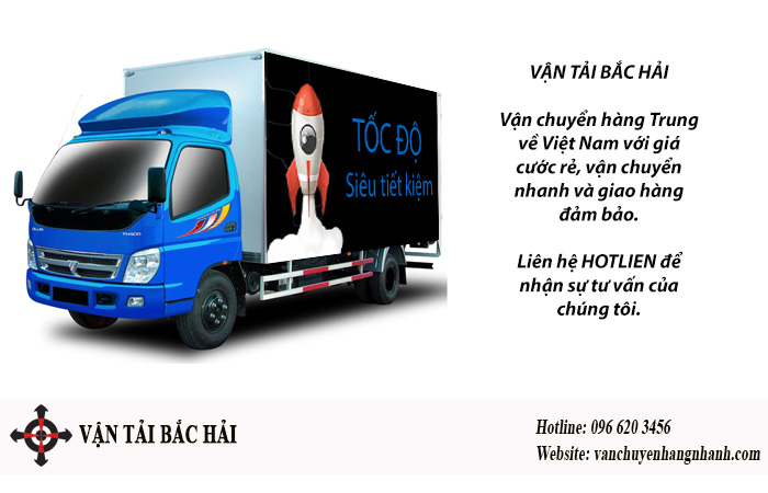 Vận tải Bắc Hải - Chuyển hàng Trung Quốc Việt Nam đường bộ