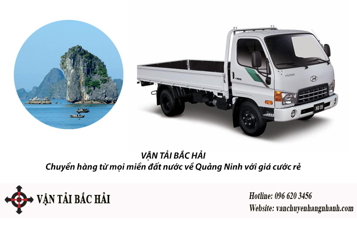 Chuyển hàng ra Quảng Ninh giá rẻ