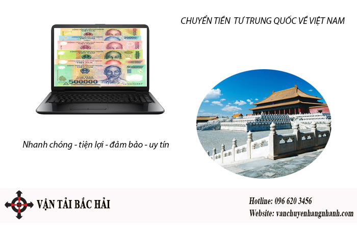 Chuyển tiền Trung Quốc về Việt Nam nhanh chóng