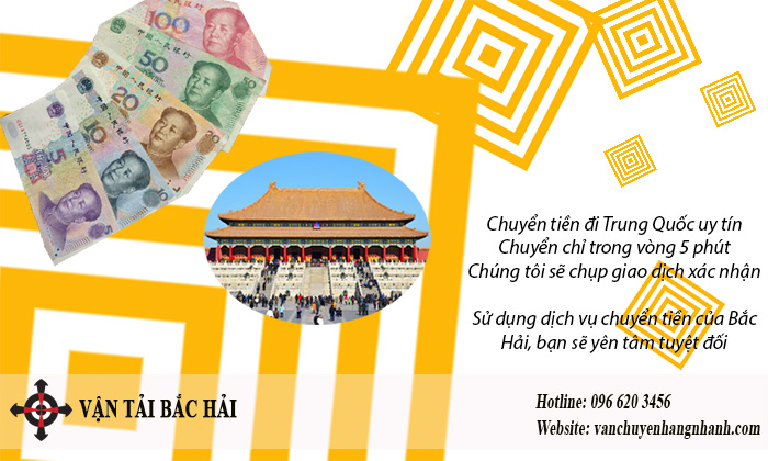 Nơi chuyển tiền đi Trung Quốc uy tín