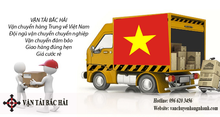 Vận tải Bắc Hải - Vận chuyển hàng Trung Quốc Việt Nam