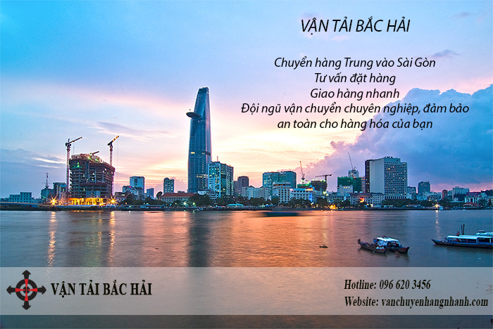 Nhận chuyển hàng từ Trung Quốc về Sài Gòn