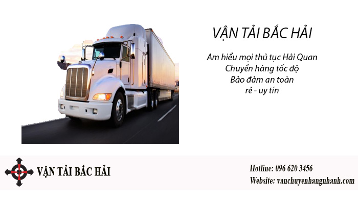 Vận tải Bắc Hải - Nhận chuyển hàng hóa Trung Quốc về Việt Nam