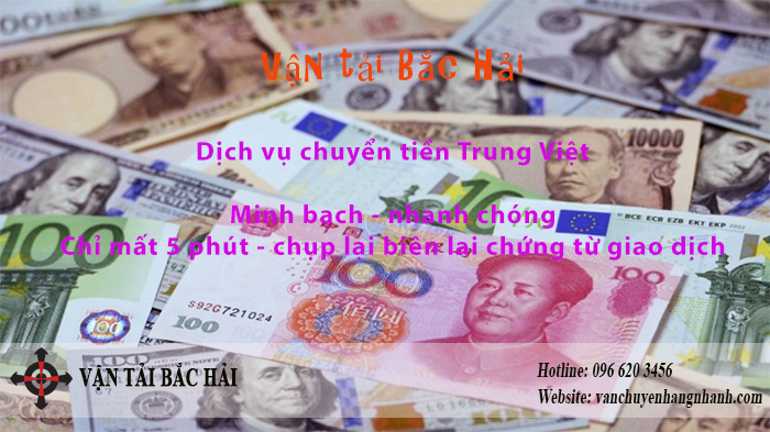 Dịch vụ chuyển tiền Trung Việt uy tín