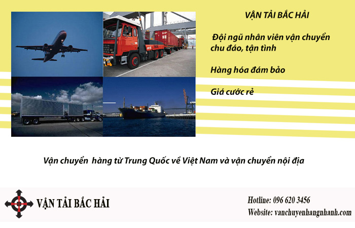 Vận tải Bắc Hải - Chuyển hàng Trung Quốc đường bộ