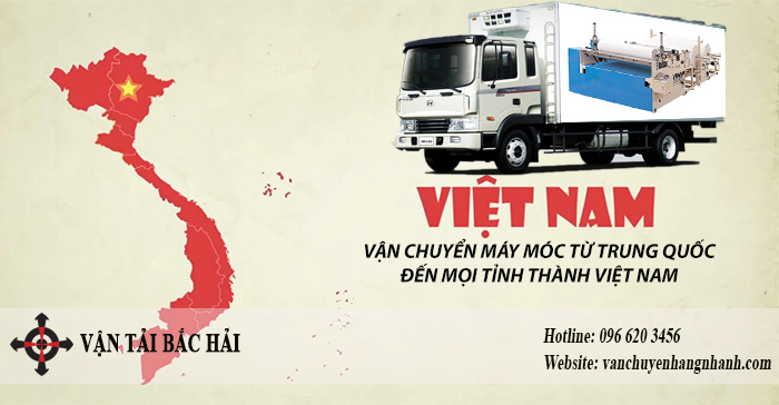 Nhận vận chuyển máy từ Trung Quốc về Việt Nam