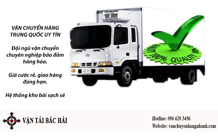 Vận tải Bắc Hải - Cty chuyển hàng Trung Quốc về Việt Nam uy tín