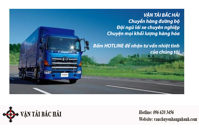 Vận tải Bắc Hải - Chuyển hàng Trung Quốc về Việt Nam đường bộ