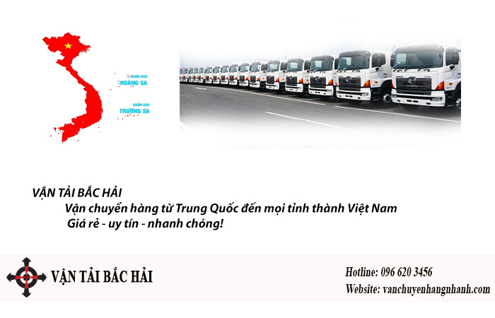 Chuyển hàng Trung Quốc Việt Nam đường bộ uy tín