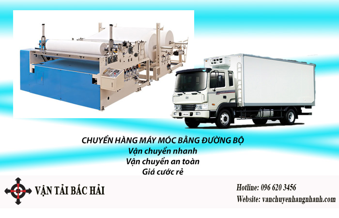 Chuyển hàng máy móc từ Trung Quốc bằng đường bộ