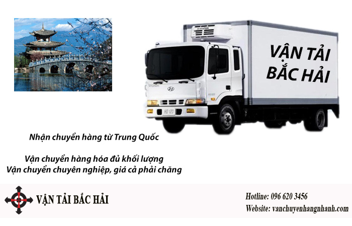 Công ty nhận chuyển hàng từ Trung Quốc